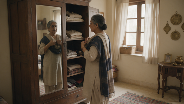 Salwar Suits for Elderly Ladies