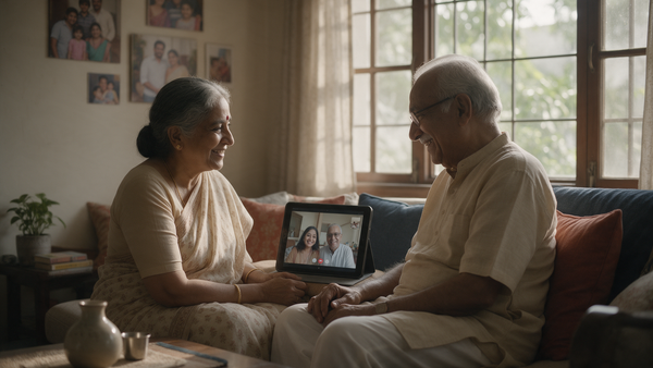 Caring for Elderly Parents in India from Abroad