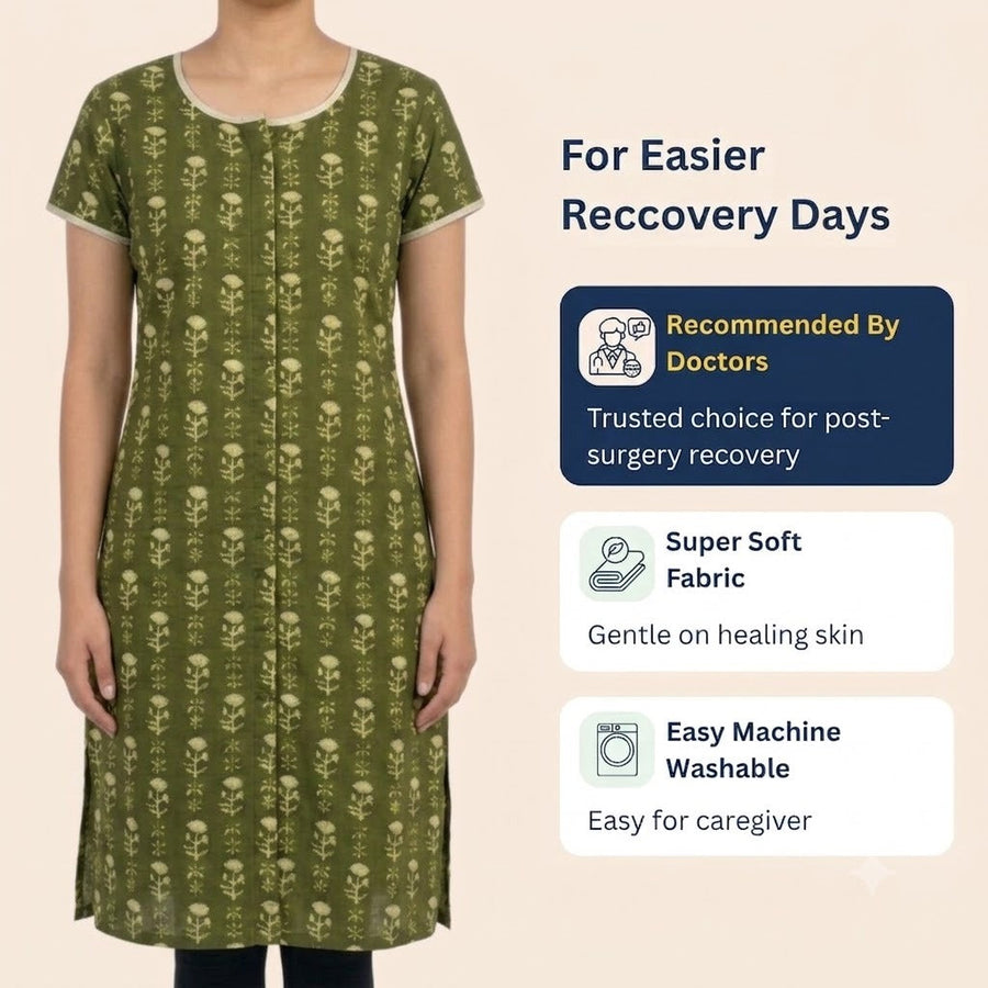 Dark Green Kurti