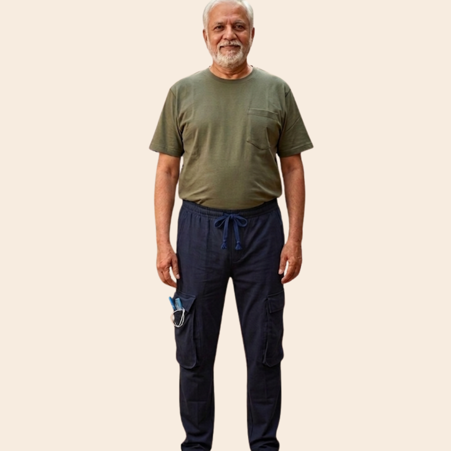 catheter pants for men India adaptive cargo pants with catheter access | Aasra