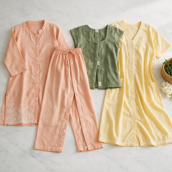 Range of adaptive clothing garments for patients and elderly in India by Aasra