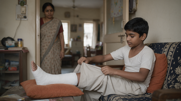What to Wear With a Plaster Cast or Fracture