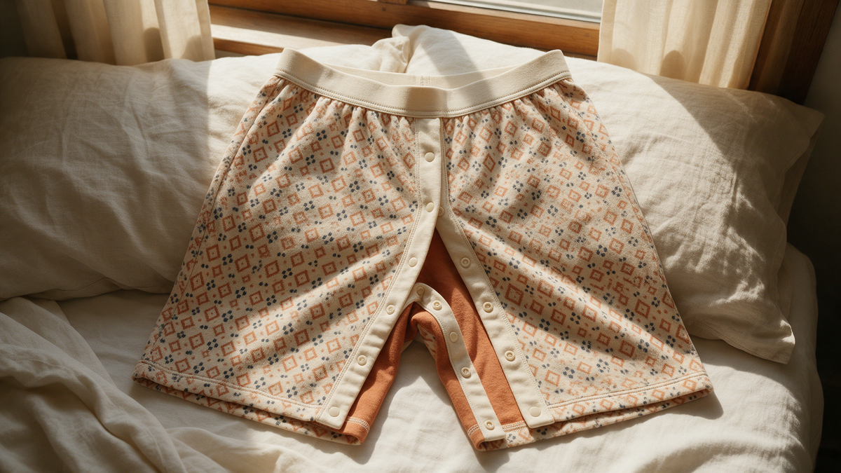 Tear-Away Side-Opening Recovery Shorts