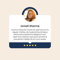 Front-Open Kurti for Women | Post-Surgery & Elderly Wear