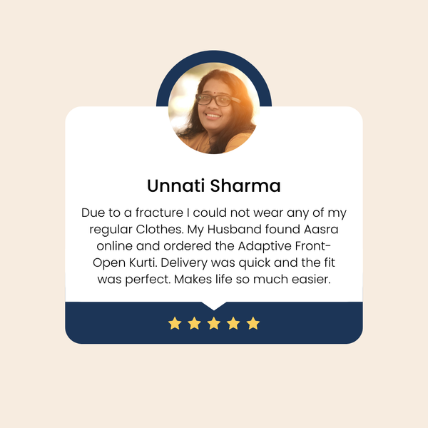 Front-Open Kurti for Women | Post-Surgery & Elderly Wear