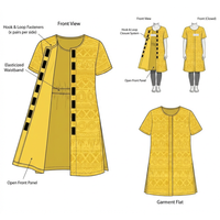 Front-Open Kurti for Women | Post-Surgery & Elderly Wear