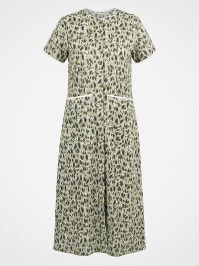 front open adaptive nighty for women post-surgery elderly wear green India | Aasra