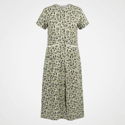 Front-open recovery nighty for mastectomy