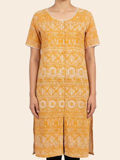 Front-Open Kurti for Women | Post-Surgery & Elderly Wear