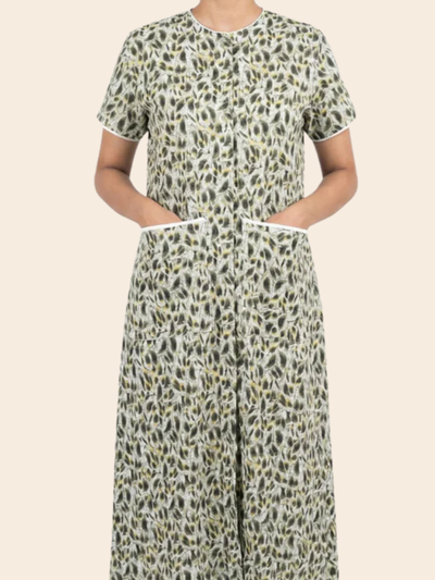 Nighty Adaptive Front-Open Recovery Nighty for Women | Easy Wear with Pockets